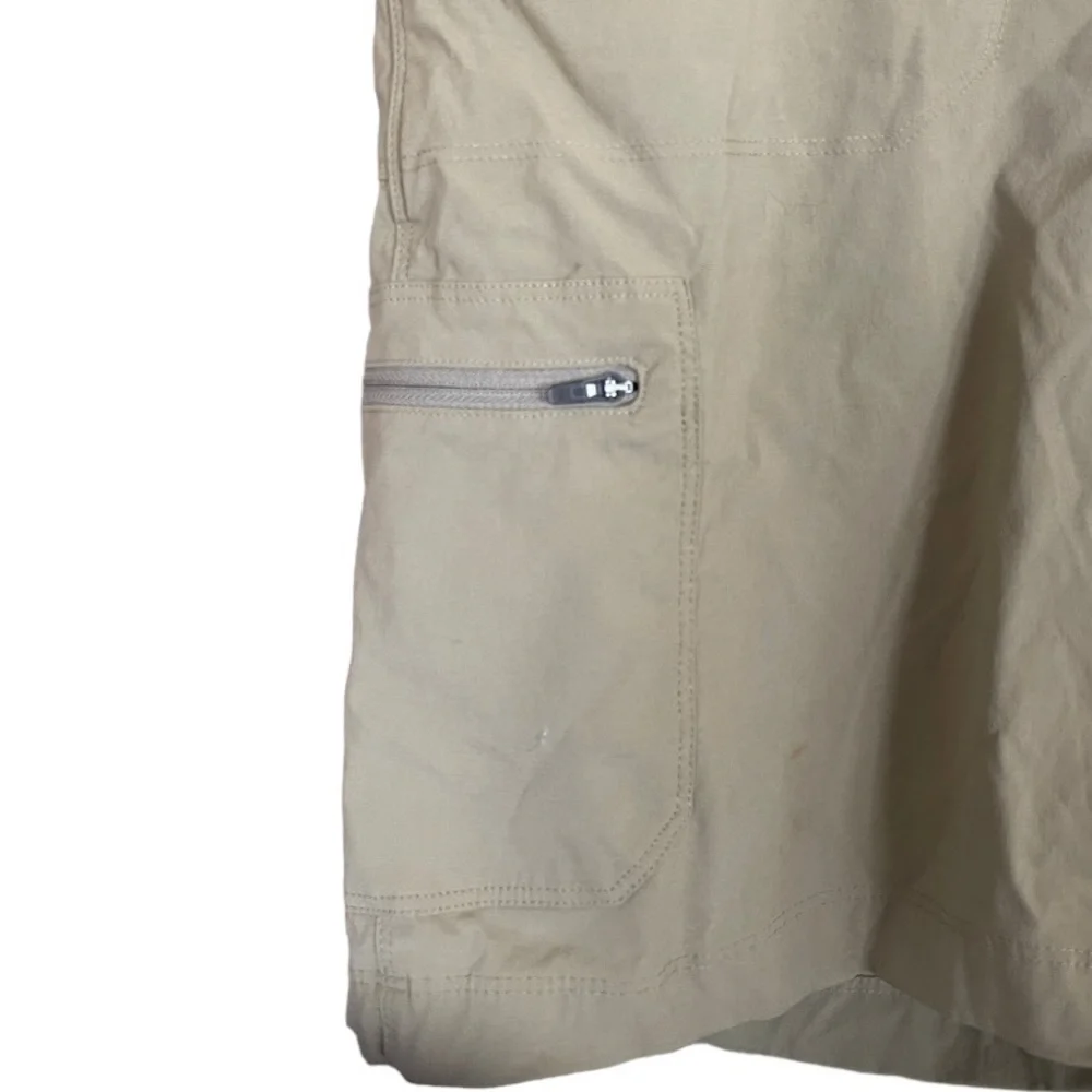 L.L.Bean‎ Mens Tan Cargo Performance Stretch Shorts 34